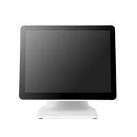 Caisse enregistreuse tactile tout-en-un Junrong pour la restauration, les supermarchés et les salons de thé, avec double écran, système de paiement POS, Windows intelligent RS609P