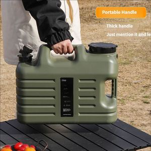 Seau de rangement portable imperméable de grande capacité pour l'extérieur, sans BPA, eau potable durable, 12L pour le camping et la randonnée - Product Image 4