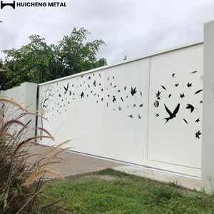 Écran semi-privé en aluminium découpé au laser CNC de 1,8 m <span class=keywords><strong>pour</strong></span> clôture de <span class=keywords><strong>jardin</strong></span>, décoration murale, ornement moderne, service de modélisation 3D inclus - Product Image 1