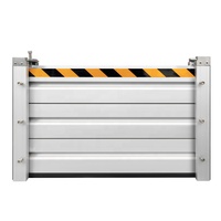 Barrière anti-inondation amovible pour porte de garage, déflecteur de contrôle des inondations, barrière de protection contre l'eau de pluie, barrière anti-inondation murale amovible