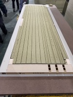 Prix Offre Spéciale moins cher Panneau de porte Wpc Panneau de porte PVC Film laminé Wpc Porte avec cadre de porte