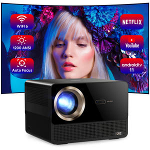Proyector Portátil Pequeño CR67 Pro, 1080P, 1200, Enfoque Automático, Altavoces Estéreo HIFI Integrados, para Negocios, Educación, Cine - Product Image 2