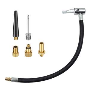 Kit de manguera para inflar neumáticos Antuke, 30 cm, cobre negro, inflado rápido para coches compactos y motocicletas - Product Image 4