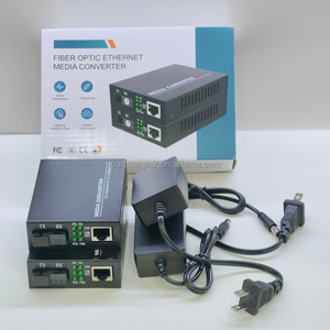 อุปกรณ์เครือข่ายไฟเบอร์ออปติกแบบเสียบใช้งานได้ทันที 10/100Mbps โหมดเดี่ยวแบบซิมเพล็กซ์ SC 1RJ45 ระยะ 20 กม. ตัวแปลงสัญญาณไฟเบอร์ออปติกอีเธอร์เน็ต - Product Image 5