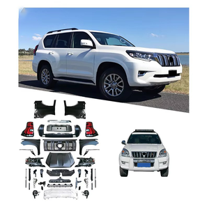 OUYE Kit Carrozzeria di Alta Qualità in PP, Griglia, Fari Posteriori, Paraurti Anteriore, Cofano per Prado dal 2006 al <span class=keywords><strong>2018</strong></span> - Product Image 2