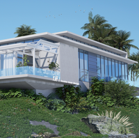 Véranda en alliage d'aluminium à toit courbé, double vitrage, préfabriquée, jardin d'hiver, économie d'énergie, pour patio extérieur, villa, cour