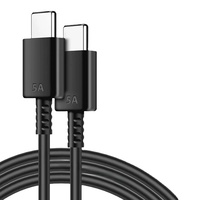 Cable de Datos USB-C a Tipo-C Cantell de 45W 5A con Carga Súper Rápida para Cámaras S25/S24/S23 y Uso con Computadora