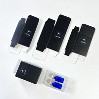 Boîtes et étiquettes d'emballage personnalisées avec finition brillante ou mate, de 3 ml, 5 ml et 10 ml, équipées de plateaux en plastique pour l'emballage