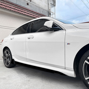 Amp Z Side Skirts Carbon Fiber Texture Matte Finish For Bmw 2 Series F44 F74 M Sport 2020+ Body Kit - Product Image 3