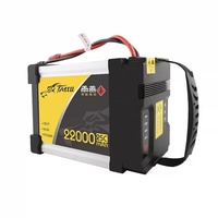 Lipo — batterie de Drone intelligent Tattu 22000mah, 16000mAh 14000mah, 44.4V, 15C 12S1P, avec prise AS150U