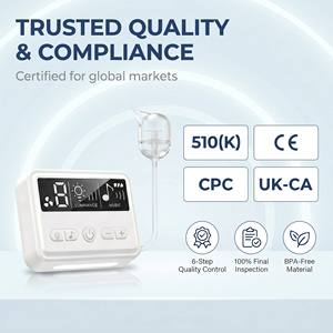 Aspirador Nasal Eléctrico para Bebés con Fuerte Succión, Ajustable, 6 Niveles de Potencia, Eliminador de <span class=keywords><strong>Mocos</strong></span> para Bebés y Niños Pequeños - Product Image 6