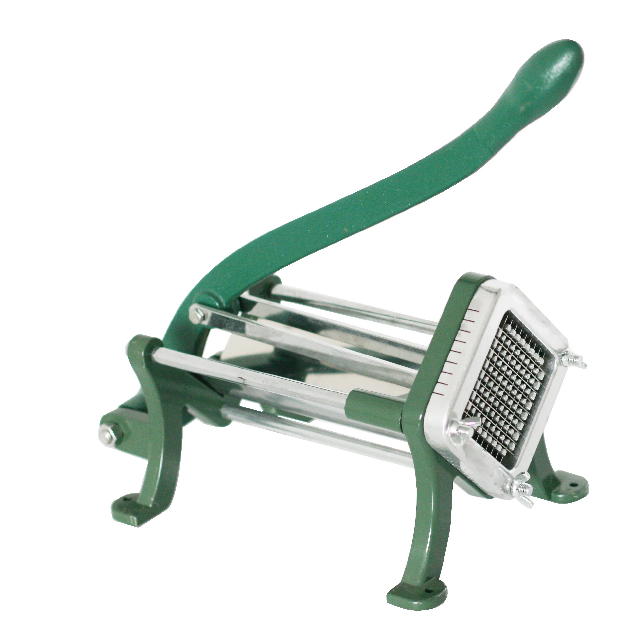 NSF Stainless Steel Manual Potato Chip Slicer Commercial Vegetables Slicer French Fry Potato Cutter with Suction