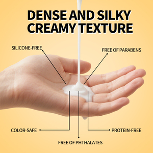 <span class=keywords><strong>Gel</strong></span> à friser les cheveux forte tenue pour rendre les cheveux brillants à l'huile de noix de coco crème à friser produits pour friser les cheveux naturels des hommes - Product Image 4