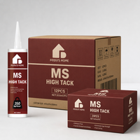 Scellant polymère haute résistance MS à haute adhérence 300 ml, adhésif de construction imperméable, colle liquide à séchage rapide pour carrelage, bois, métal