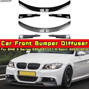 ลิ้นกันชนหน้าแบบดิฟฟิวเซอร์สำหรับ BMW ซีรีส์ 3 E90 E91 LCI M Sport สำหรับ BMW ซีรีส์ 3 E90 E91 LCI M Sport ปี 2009-2012 - Product Image 1