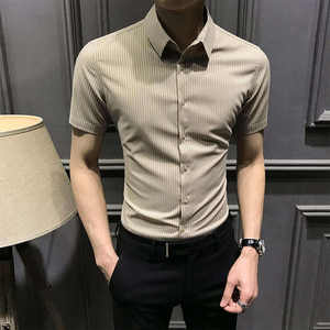 <span class=keywords><strong>Abito</strong></span> hawaiano estivo in cotone 100% a manica corta da <span class=keywords><strong>uomo</strong></span> camicia da spiaggia <span class=keywords><strong>oversize</strong></span> con stampa personalizzata all'uncinetto Smart Casual XL traspirante - Product Image 6