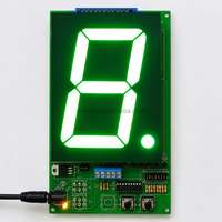 Ultra Bright 4 Inch Green 7 Segment Led Display Digital Tube Common Cathode Anode 40101agg for Arduino Diy Project