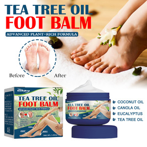 Baume hydratant pour les pieds à l'huile <span class=keywords><strong>d</strong></span>'arbre à thé, soin des pieds <span class=keywords><strong>d</strong></span>'<span class=keywords><strong>athlète</strong></span>, anti-fissures et anti-callosités, pour les ongles <span class=keywords><strong>d</strong></span>'orteils atteints de mycose - Product Image 3
