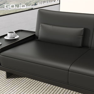 लक्जरी क्लासिक चमड़े के कार्यालय सोफे के साथ अपार्टमेंट और व्यवसाय प्रतीक्षा कक्ष के लिए बैठने - Product Image 3