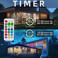 Lampu Sorot LED RGB E27 6W dengan Remote Control Pengubah Warna untuk Dekorasi Rumah dan Liburan 110V 220V