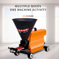 Machine de pulvérisation de revêtement imperméable de mastic de polyuréthane revêtement de boue de ciment pistolet de pulvérisation multifonctionnel à haute pression