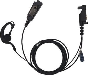 <span class=keywords><strong>G</strong></span> hình tai nghe Walkie Talkie tai nghe với tách ra Palm PTT và mic - Product Image 2