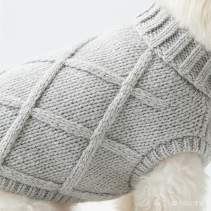 Handmade Diamond Knit <strong>Dog</strong> Sweater Winter Pet <strong>Jumper</strong> Crochet Puppy Vest <strong>for</strong> Small <strong>Dogs</strong> - Product Image 3