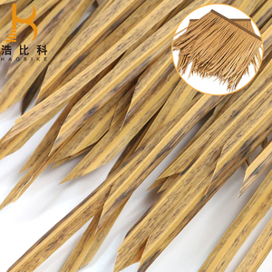 직접 판매 인공 짚 플라스틱 인조 잔디 지붕 대처 플라스틱 인공 패치 지붕 타일 플라스틱 대처 지붕 - Product Image 1