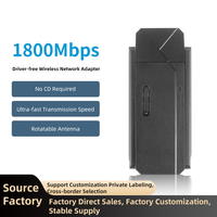 Carte d'interface réseau sans fil USB Wi-Fi Gratuite pour ordinateur de bureau (port externe)