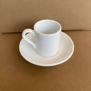 Juego de Tazas de Café Turco con Platos - Juego de Porcelana Pequeña de 2.7 oz para Espresso - Resistente al Calor, Apto para Alimentos - Para Servir Café Griego y Árabe - Product Image 5