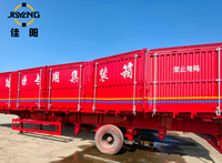 Semi-remorque porte-conteneurs multifonctionnelle en aluminium pour transport de voitures et de conteneurs