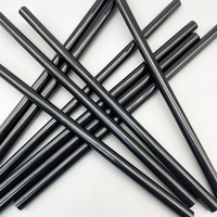 Barras de pegamento termofusible negro de alta fuerza de tracción de 11 mm y 7 mm para reparación de abolladuras sin pintura en carrocerías de automóviles, herramientas de reparación automotriz