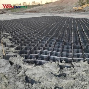 Tổ ong đường lái xe ổn định mặt đất sỏi lưới di động bê tông xây dựng 100mm 150mm HDPE geocell - Product Image 3
