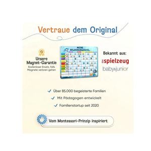 Tabla de recompensas para niños con sistema de recompensa de imanes 280 para responsabilidad ADHD ayuda individualmente ajustable azul - Product Image 3