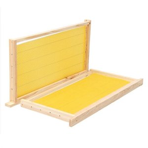 Équipement d'apiculture Cadre de ruche en bois avec fond de teint en cire d'abeille Cadre d'abeille en bois de pin de qualité supérieure - Product Image 6