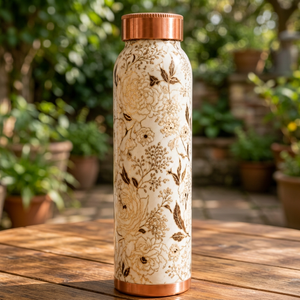 Botella de Cobre Hecha a Mano de Primera Calidad para Almacenamiento de Agua, a Prueba de Fugas e Ideal para una Hidratación Diaria Saludable, Compre Directamente del Proveedor - Product Image 4