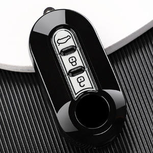 Étui de protection souple en TPU pour clé de voiture <span class=keywords><strong>Fiat</strong></span> <span class=keywords><strong>500</strong></span> Ducato Panda 500L Punto Lancia Musa, accessoires de protection sans clé - Product Image 3