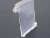 Porte-étiquettes de canal Xuhui Lst39, porte-étiquettes d'étagère en plastique