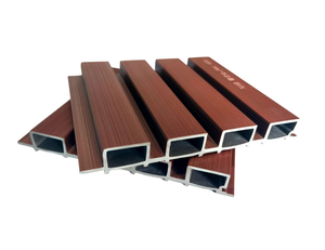 Wholesale Outdoor Waterproof WPC Composite Fluted Wall Panel and Fence <strong>External</strong> <strong>Cladding</strong> for Garden Plastic-wood PVC <strong>Material</strong> - Product Image 4