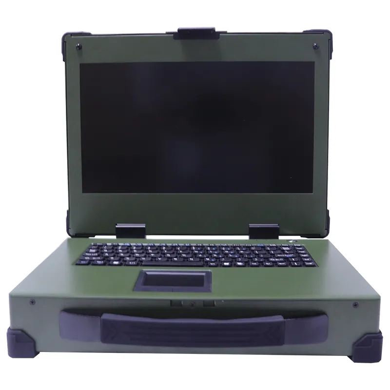 14 inch TFT LED, with 1920 x 1080 resolution Support 2.5 inch HDD, SSD driver Upward Portable Industrial Computer support I3