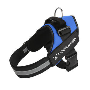 OEM Customizable Polyester <b>Dog</b> <b>Harness</b> Vest with Reflective ID Patch Breathable and Adjustable for Outdoor Use Pet Supplies - Product Image 1