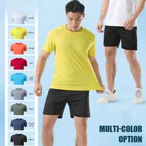 Üretici özel tasarım 100% polyester renkli spor T shirt yüksek kalite ucuz özel t shirt