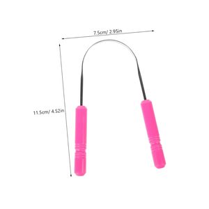 Nettoyeur de langue en acier inoxydable en forme de U, personnalisable, écologique, à marque privée, très demandé et approuvé - Product Image 2