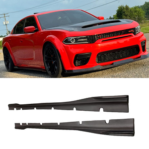 Kit de carrocería ancha para Charger 2019-2022, faldones laterales de ABS nuevos para coche, solo faldones laterales, sin color - Product Image 1
