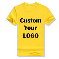 Camiseta de Cuello Redondo Personalizada OEM para Hombre, Algodón Grueso de Alta Calidad, Impresión de Logotipo, Bordado, Venta al Por Mayor para Hombre