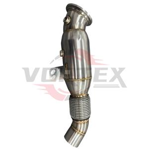 Tubo de Escape de Alto Rendimiento Vortex de Acero Inoxidable con Acabado Espejo para Motor B58 3.0T M340i M240i X3 X5 40i 2019-2026 - Product Image 3