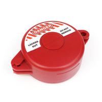 Verrou de sécurité ABS pour valve de bouteille de gaz, verrou de réservoir, verrou pneumatique 32 mm rouge certifié CE/OSHA
