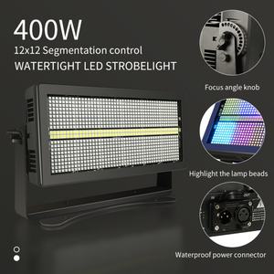 AICPOSE - Nueva Luz Estroboscópica DMX de 400w para Escenario, Resistente al Agua IP65, 24 Segmentos RGB 3en1 - Product Image 5