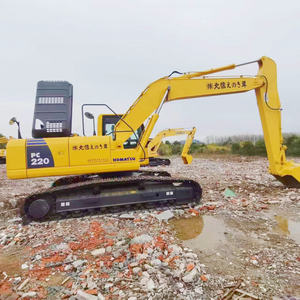 Excavadora Usada Komatsu PC220 de 22 Toneladas, Alta Eficiencia Operativa, EPA CE, Pc220-8 220-7, Excavadora de Segunda Mano con Cabina con Aire Acondicionado - Product Image 4