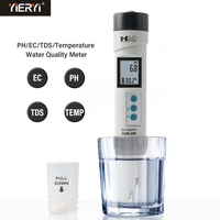 Testeur numérique HM 4 en 1 EC /TDS/température/PH étanche avec étalonnage ATC et outil de maintien des données COM-300